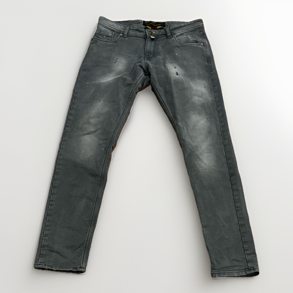 Jacob Cohën Denim Jeans 36x32 Handmade Distressed Made in Italy Limited $995